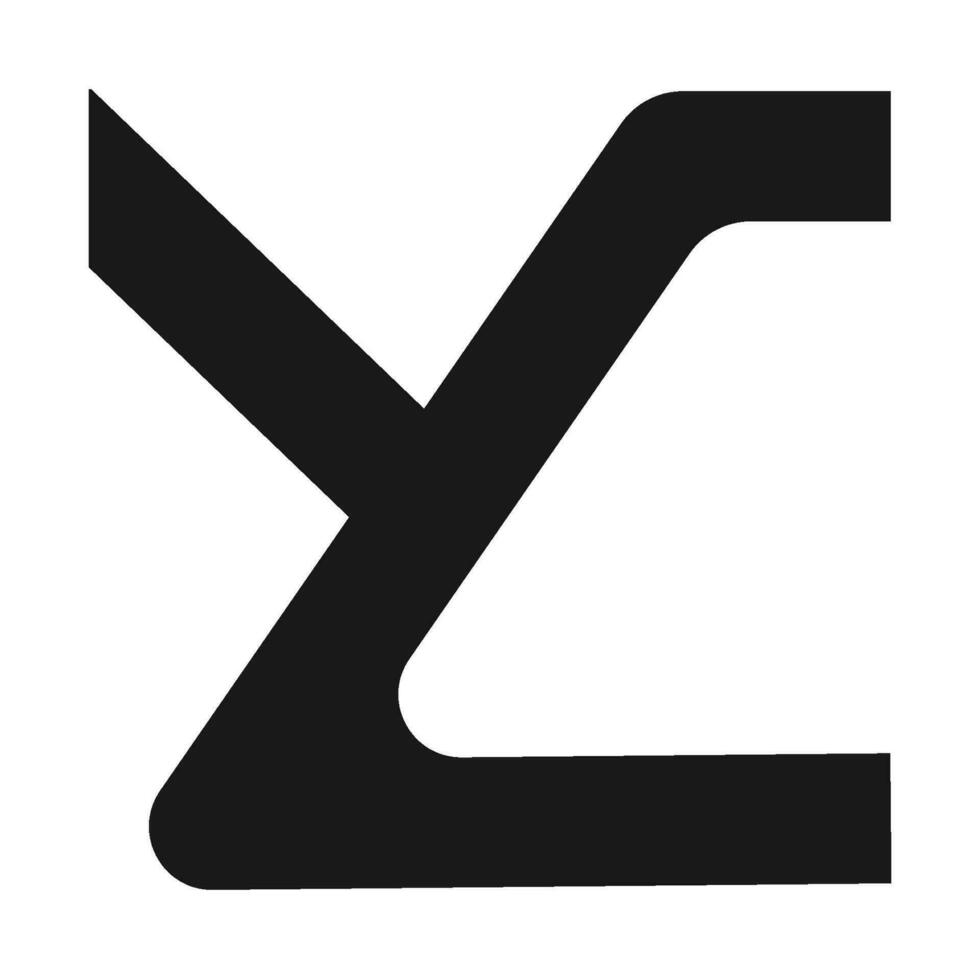 Brief yc Logo Vektor