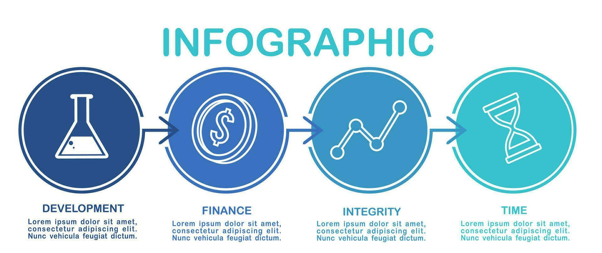 företag data visualisering. bearbeta Diagram. abstrakt element av Graf, diagram med steg, alternativ, delar eller processer. vektor företag mall för presentation. kreativ begrepp för infographic