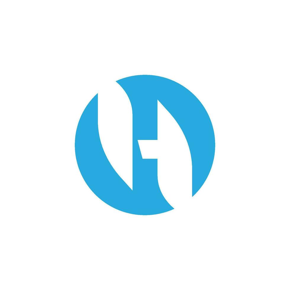 h Logo Hexagon Illustration Symbol vektor