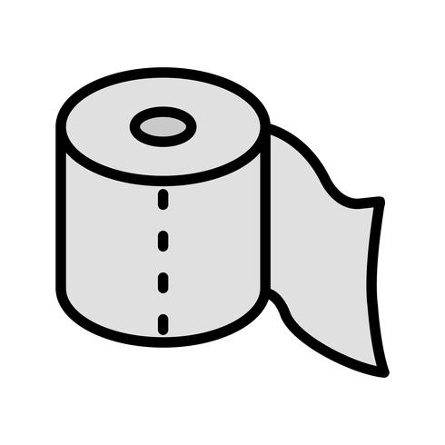 Toalettpapper Vector Icon