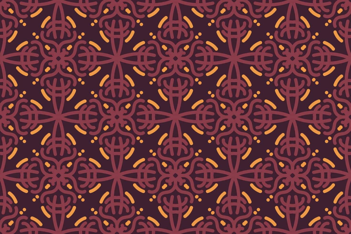 orientalisk mönster. lila och orange bakgrund med arabicum ornament. mönster, bakgrunder och tapeter för din design. textil- prydnad. vektor illustration.