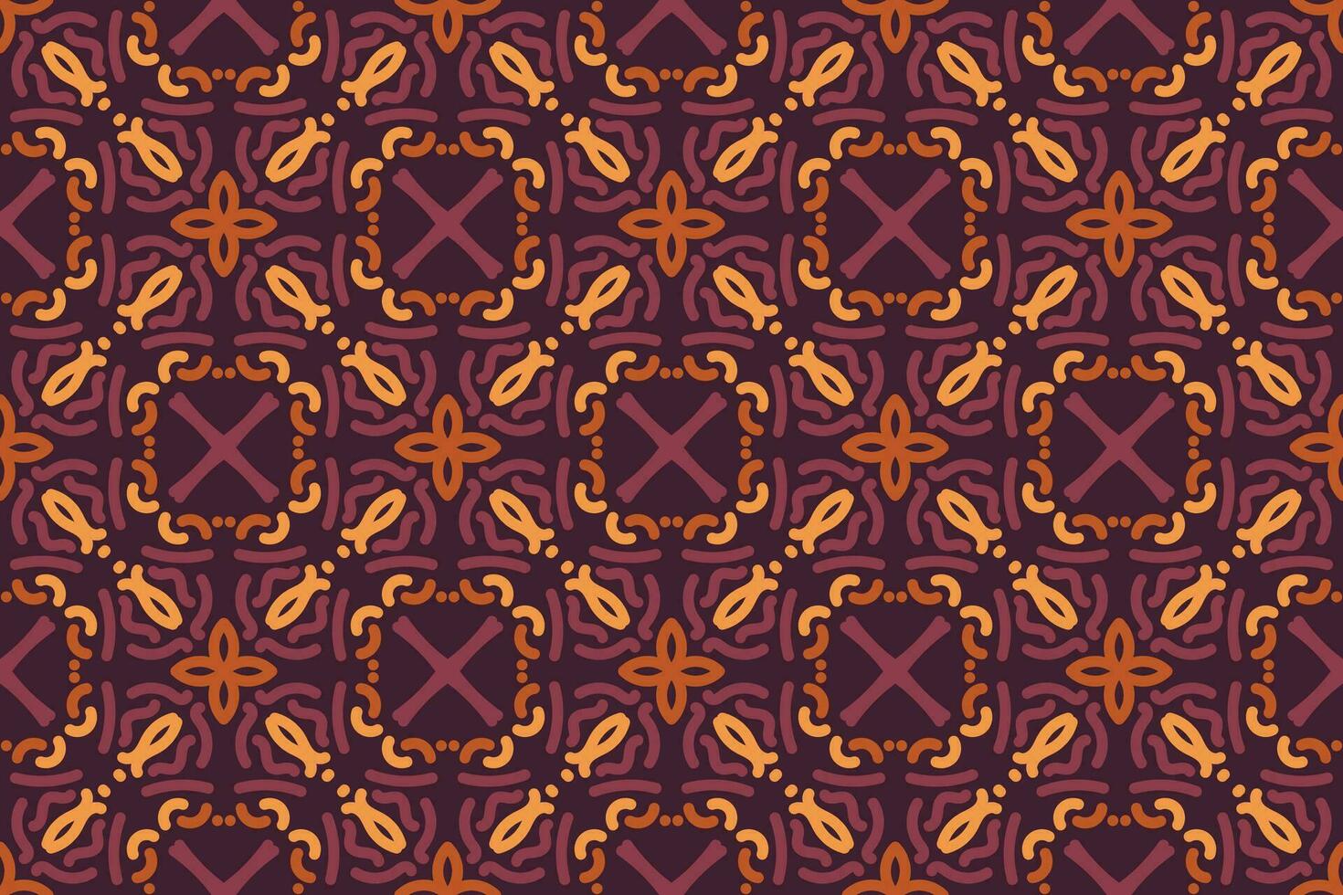 orientalisch Muster. lila und Orange Hintergrund mit Arabisch Ornamente. Muster, Hintergründe und Tapeten zum Ihre Design. Textil- Ornament. Vektor Illustration.