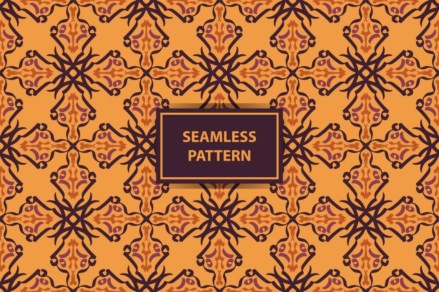 orientalisk mönster. lila och orange bakgrund med arabicum prydnad. mönster, bakgrund och tapet för din design. textil- prydnad. vektor illustration.