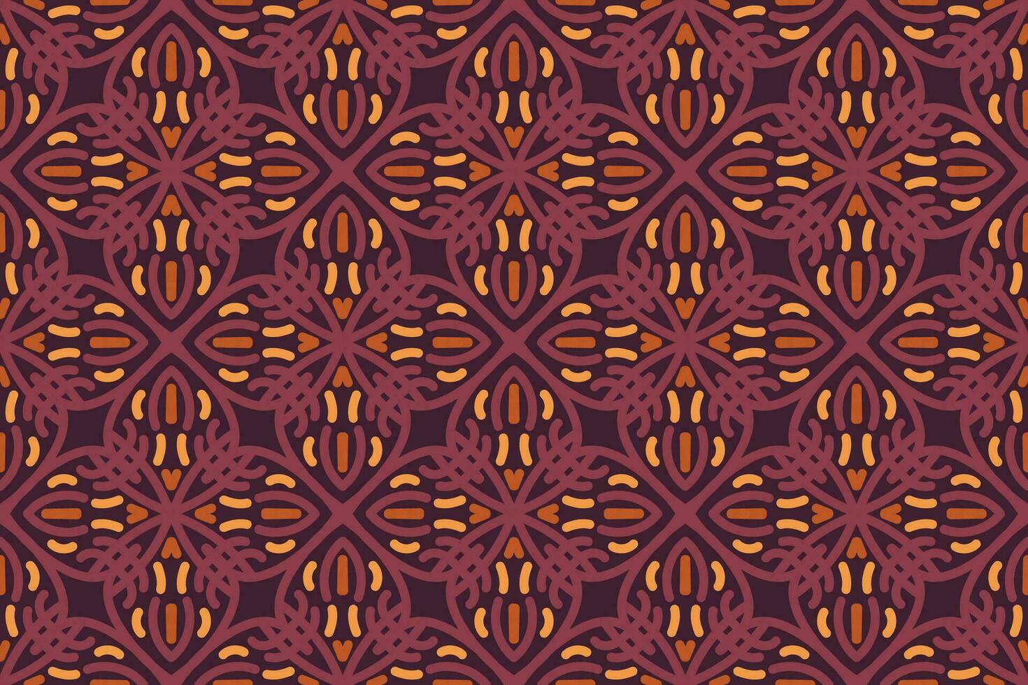 orientalisch Muster. lila und Orange Hintergrund mit Arabisch Ornamente. Muster, Hintergründe und Tapeten zum Ihre Design. Textil- Ornament. Vektor Illustration.