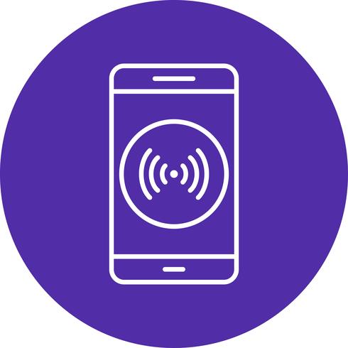 Hotspot mobil applikationsvektorikon vektor