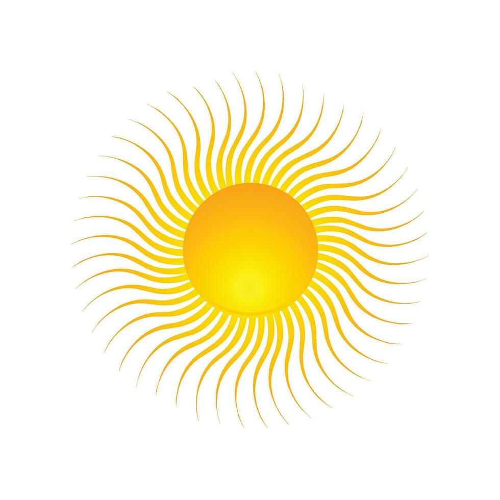 abstrakt Sonne Vektor Illustration