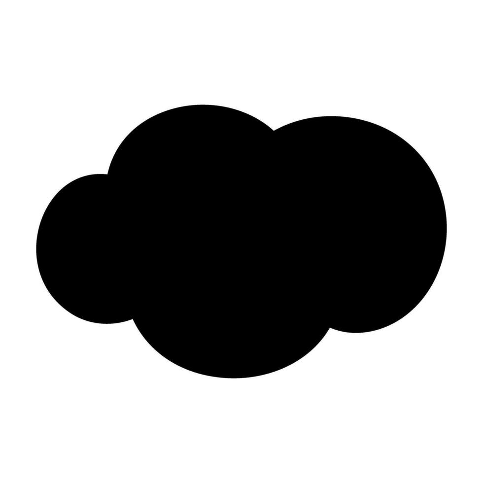 Spielzeug Wolke Symbol Vektor. Baby Wolken Illustration unterzeichnen. Wolke Symbol oder Logo. vektor