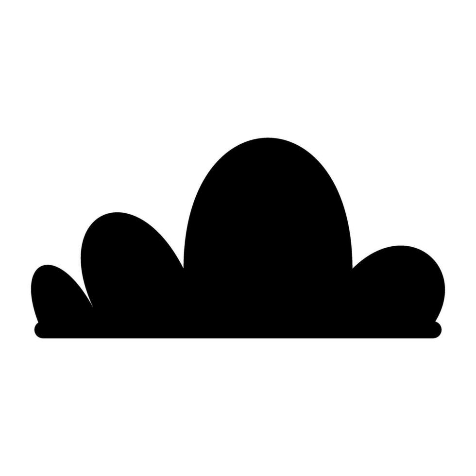 leksak moln ikon vektor. bebis moln illustration tecken. moln symbol eller logotyp. vektor