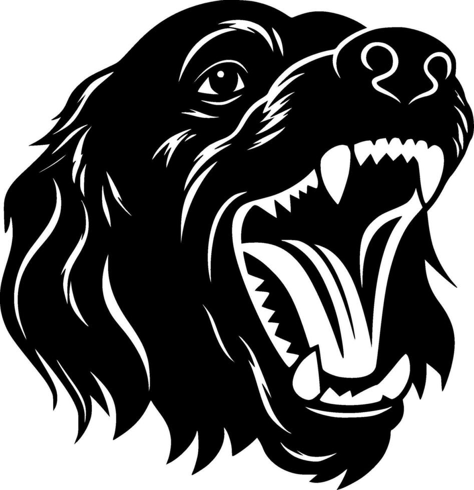 hund - hög kvalitet vektor logotyp - vektor illustration idealisk för t-shirt grafisk