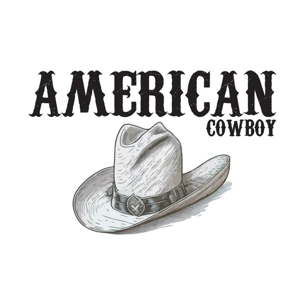 Västra t skjorta. arizona rodeo cowboy kaos årgång hand dragen illustration t skjorta design. årgång hatt och känga illustration, kläder, t skjorta, klistermärke vektor