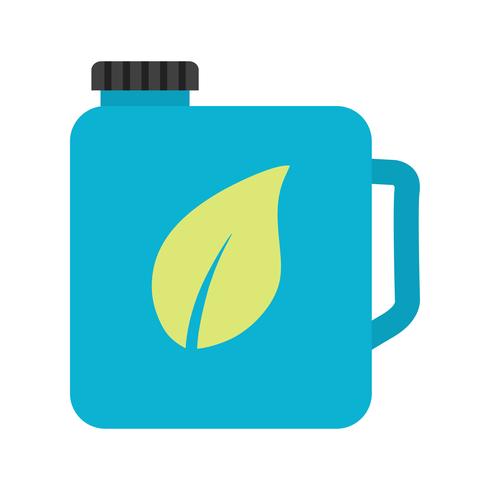 Eco Oil Vector Icon