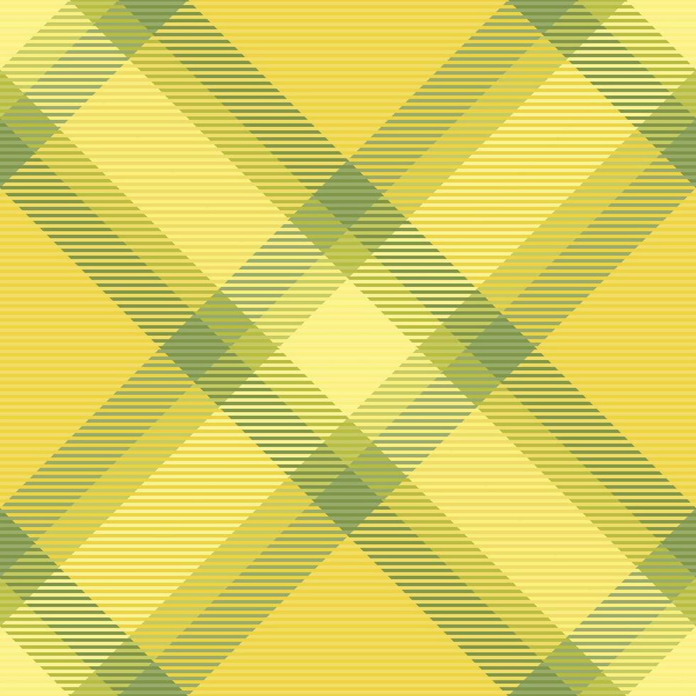 Plaid Muster Hintergrund von Stoff Textur Tartan mit ein Textil- Vektor nahtlos überprüfen.