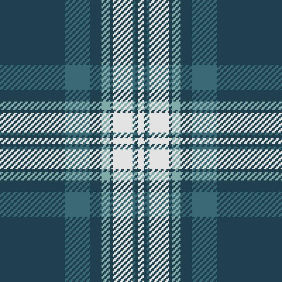 Hintergrund Plaid Tartan von Textil- Textur prüfen mit ein Stoff Muster Vektor nahtlos.