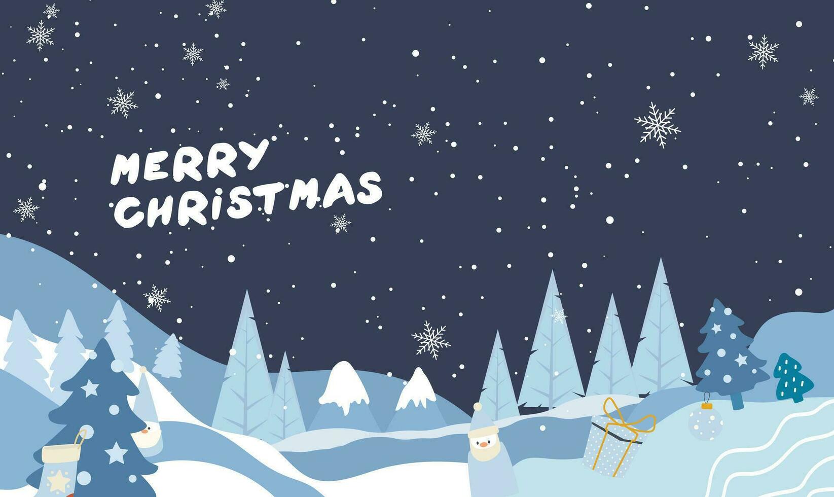 Schneeflocke Hintergrund zum fröhlich Weihnachten und glücklich Neu Jahr. Vektor Illustration herzlich willkommen Winter mit fallen Gold und Silber Schnee. Vektor Illustration
