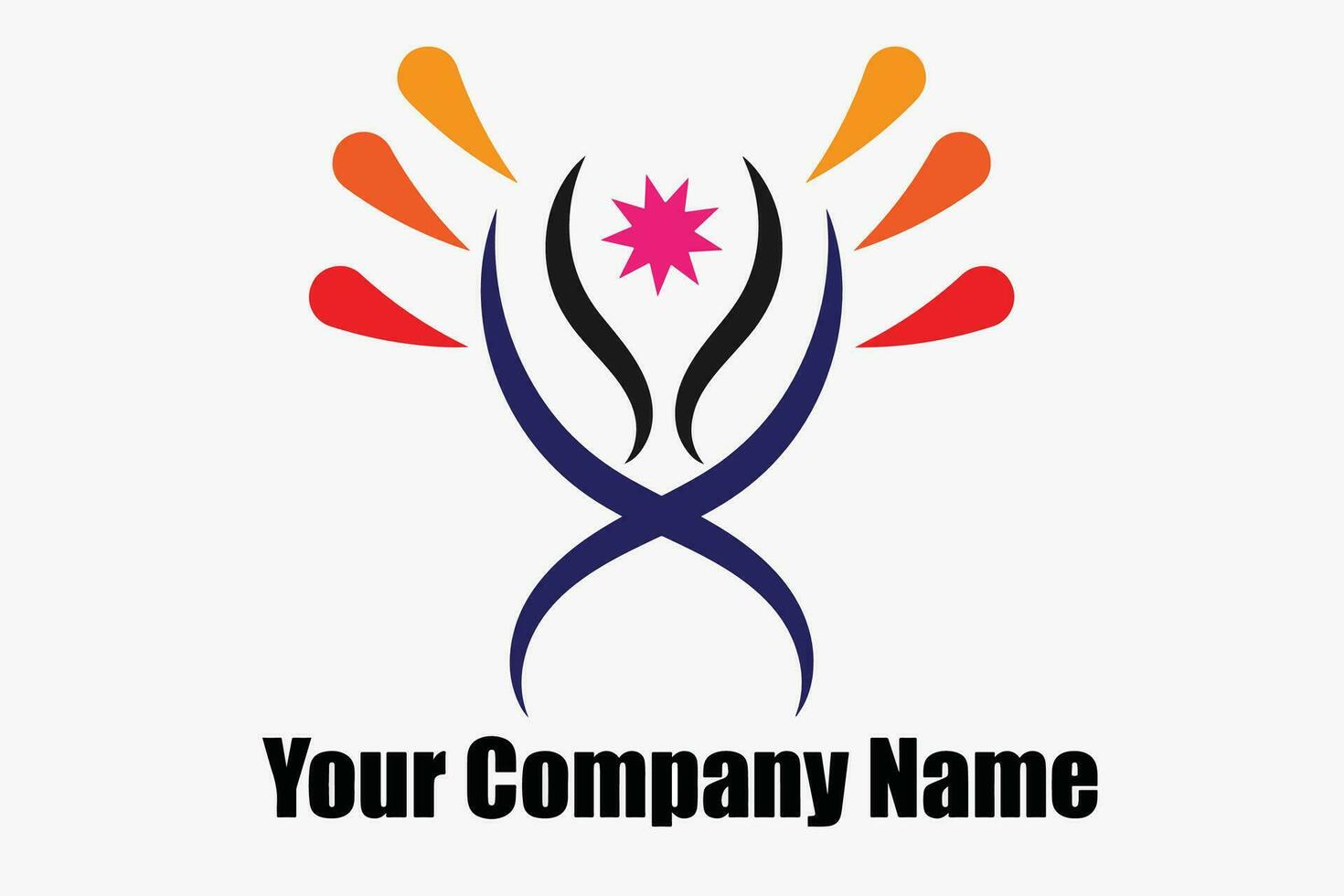 företag företag logotyp vektor