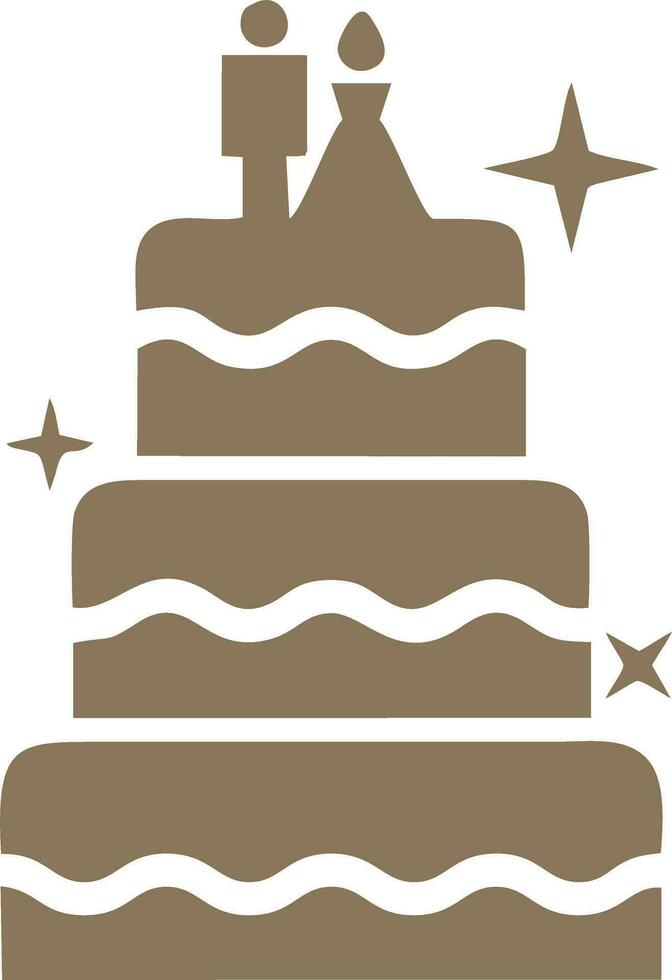 logotyp kaka födelsedagar mat vektor
