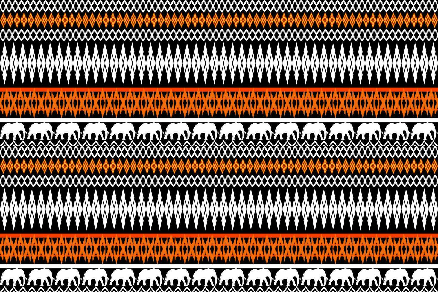 geometrisk etnisk aztec broderi stil.figur ikat orientalisk traditionell konst mönster.design för etnisk bakgrund, tapeter, mode, kläder, omslag, tyg, element, sarong, grafik, vektor illustration.