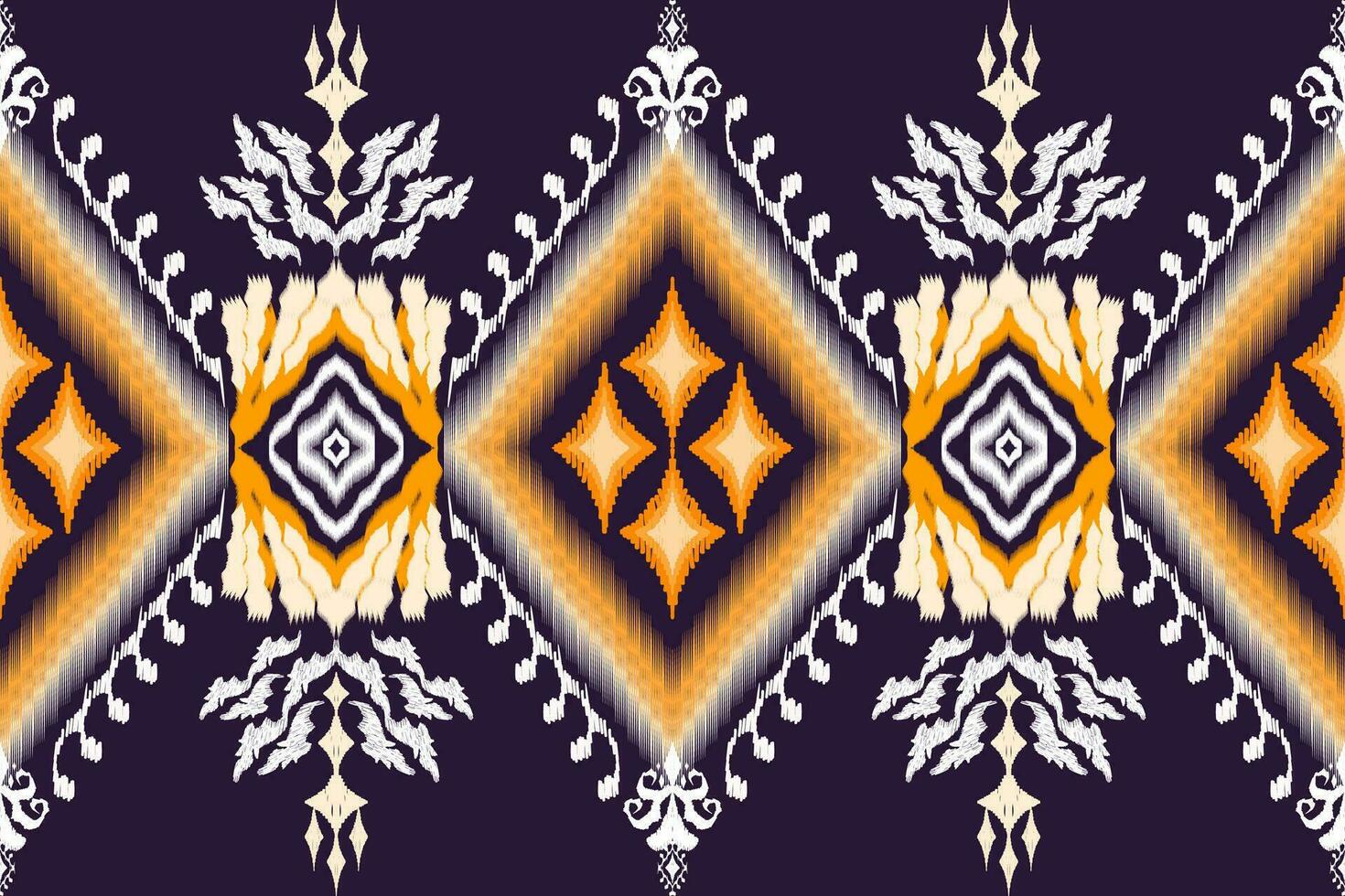 geometrisk etnisk aztec broderi stil.figur ikat orientalisk traditionell konst mönster.design för etnisk bakgrund, tapeter, mode, kläder, omslag, tyg, element, sarong, grafik, vektor illustration.