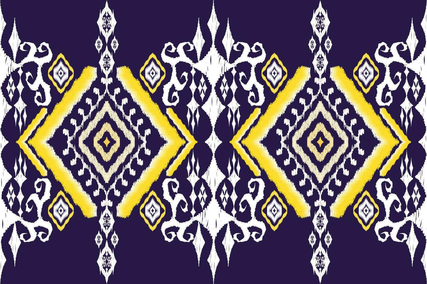 geometrisk etnisk aztec broderi stil.figur ikat orientalisk traditionell konst mönster.design för etnisk bakgrund, tapeter, mode, kläder, omslag, tyg, element, sarong, grafik, vektor illustration.