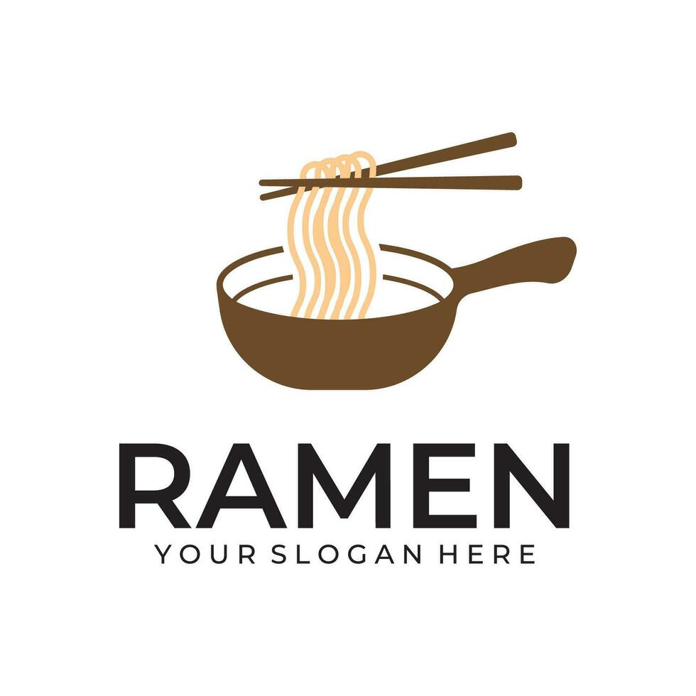 Ramen Illustration Logo vektor