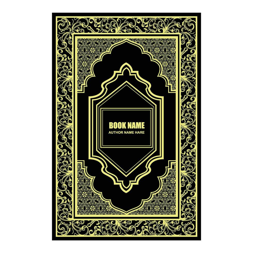 islamisch Buch Startseite Design Illustration vektor