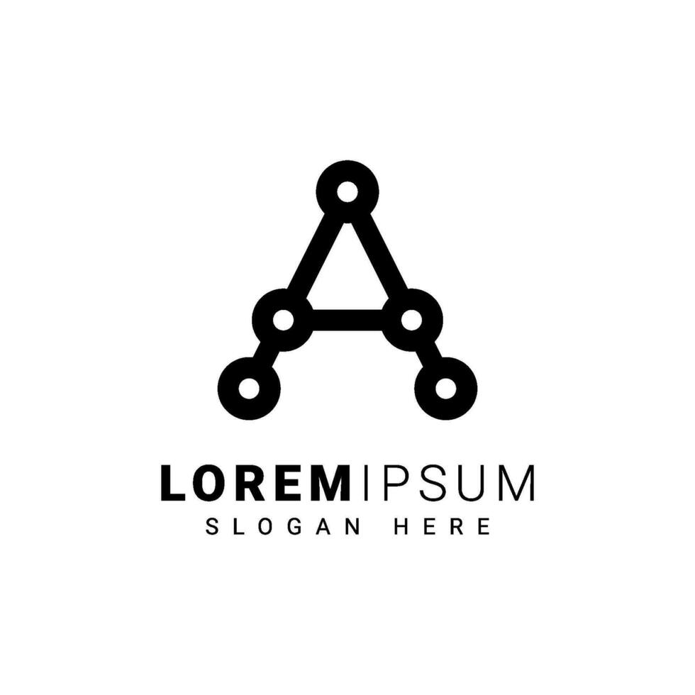 premie vektor en logotyp. skön logotyp design för lyx företag varumärke. elegant identitet design i vit bakgrund.