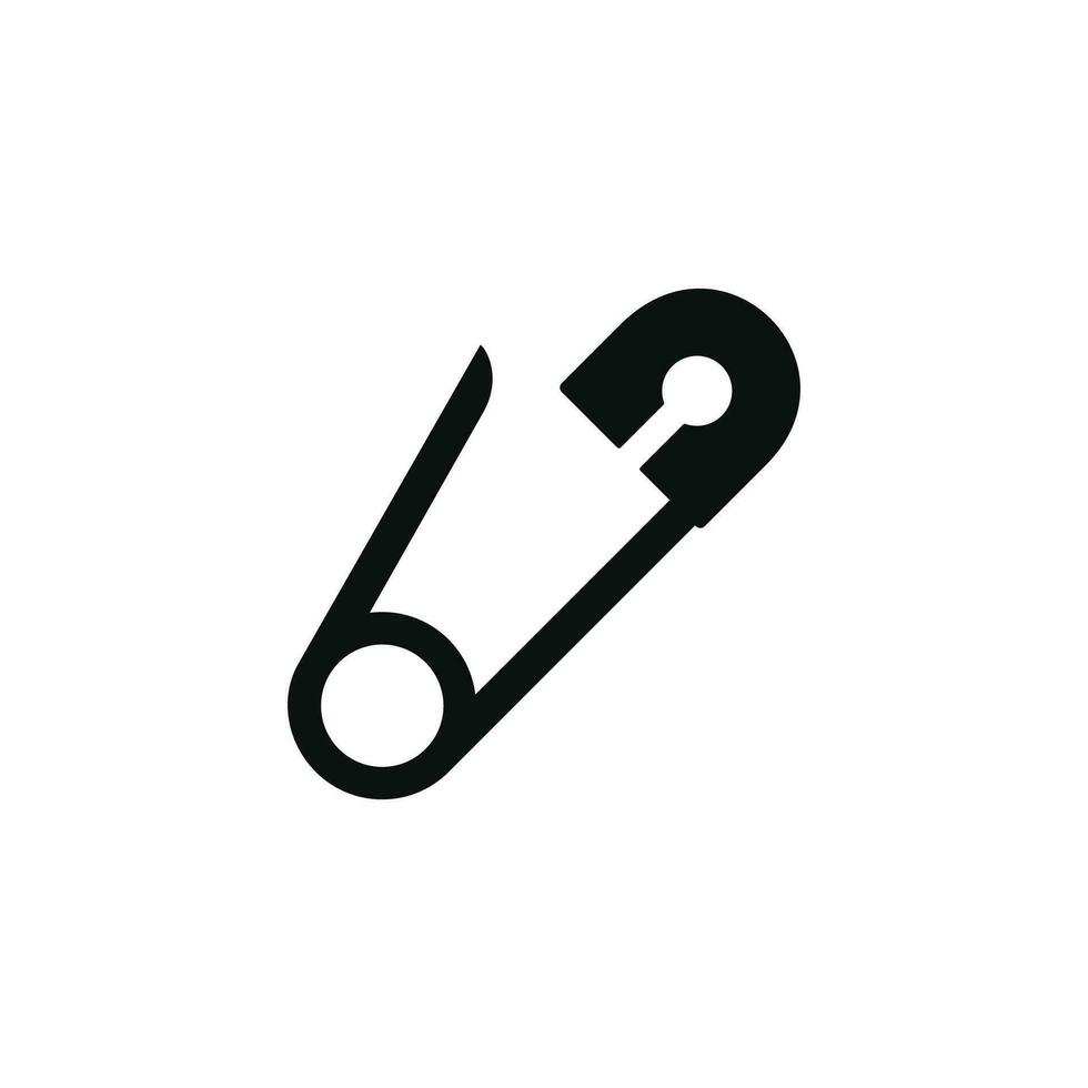 Baby Stift Symbol isoliert auf Weiß Hintergrund vektor