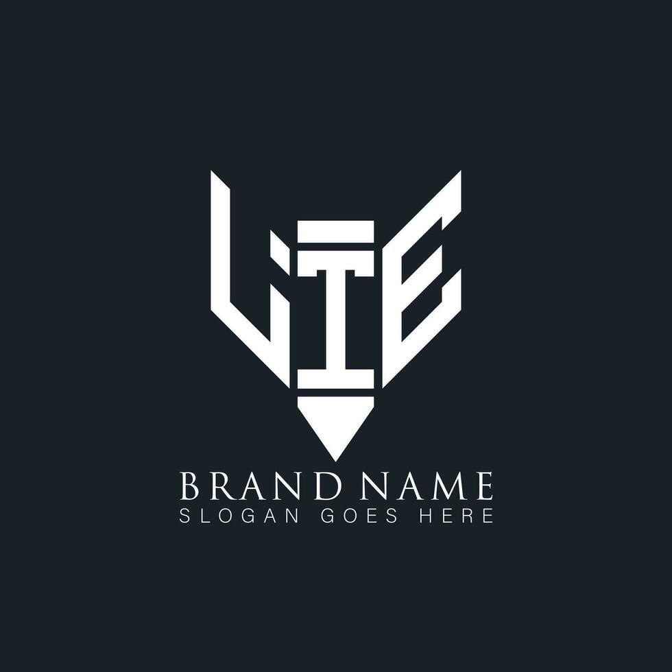 lte abstrakt Brief Logo. lte kreativ Monogramm Initialen Brief Logo Konzept. lte einzigartig modern eben abstrakt Vektor Brief Logo Design.