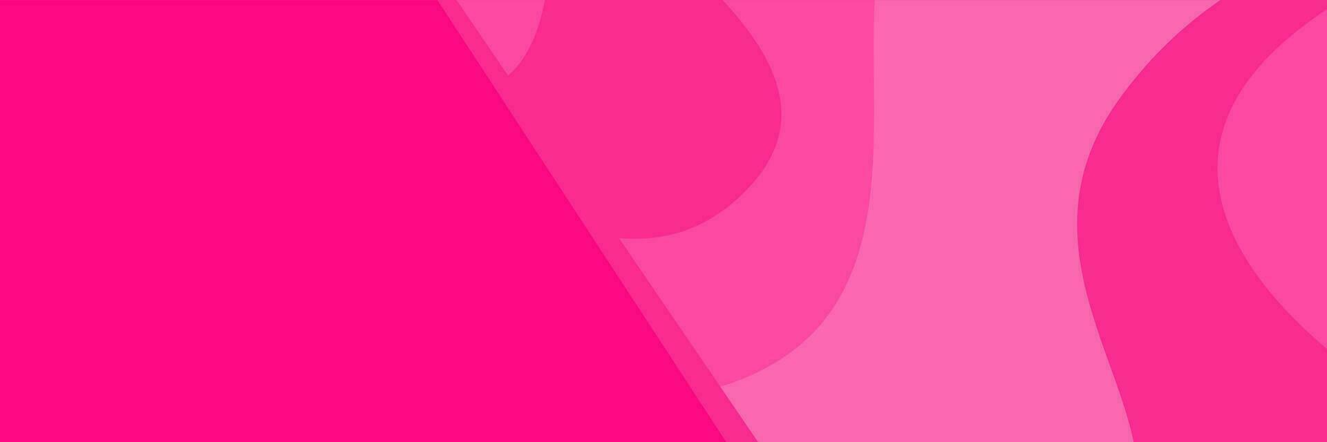 abstrakt Rosa Hintergrund Banner Design vektor