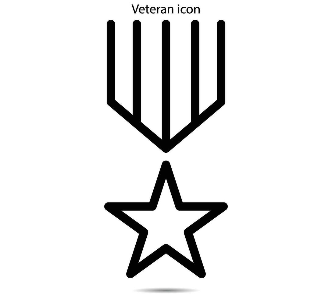 Veteran Symbol, Vektor Illustrator