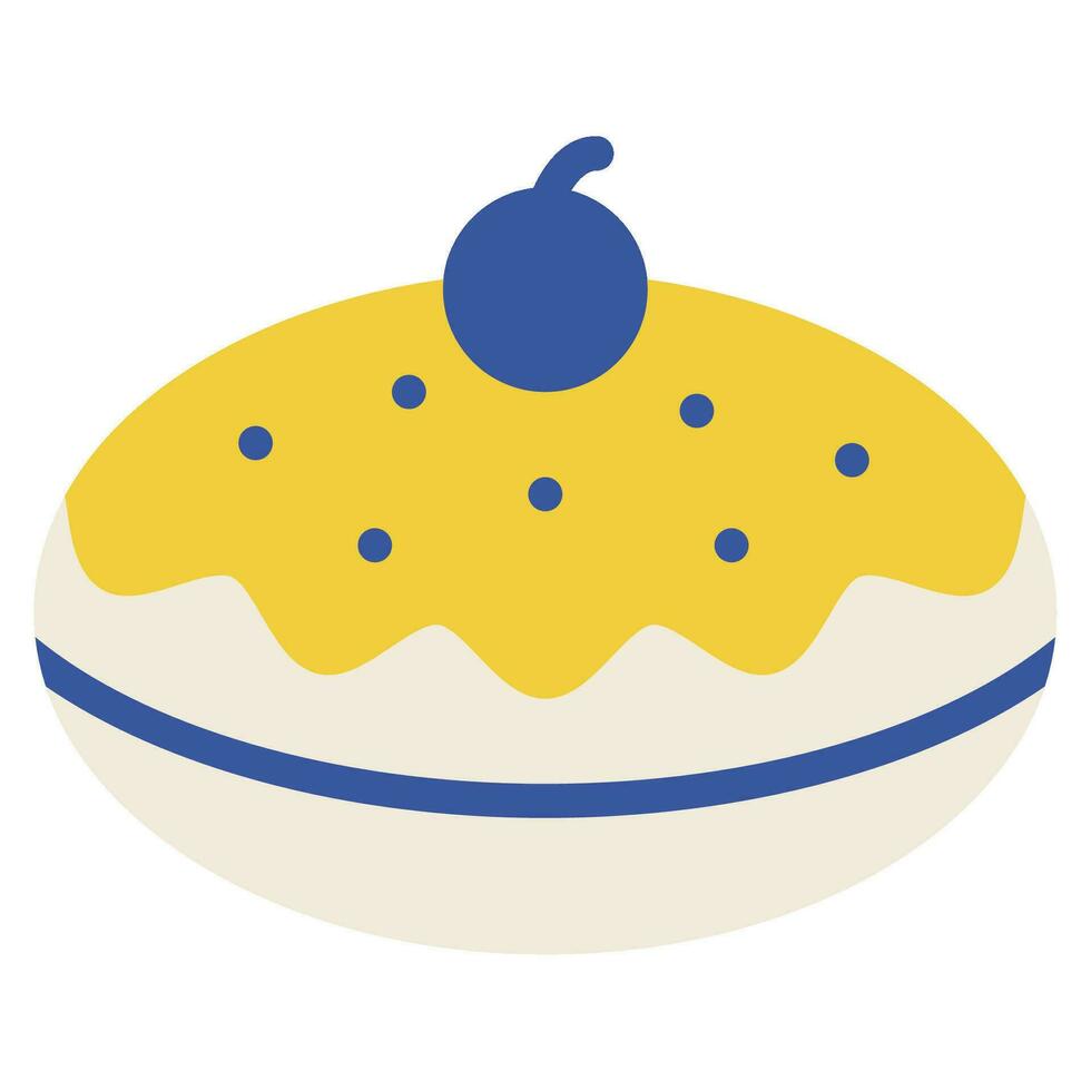 Gelee Krapfen Illustration Symbole zum Netz, Anwendung, Infografik, usw vektor