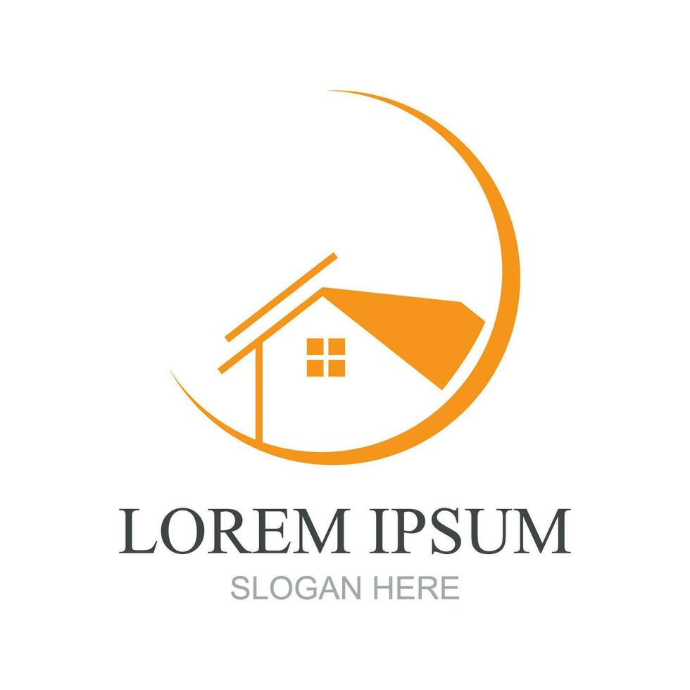 vektor logotyp design av lyx välstånd bekväm Hem, hotell, eller verklig egendom för fast egendom företag företag