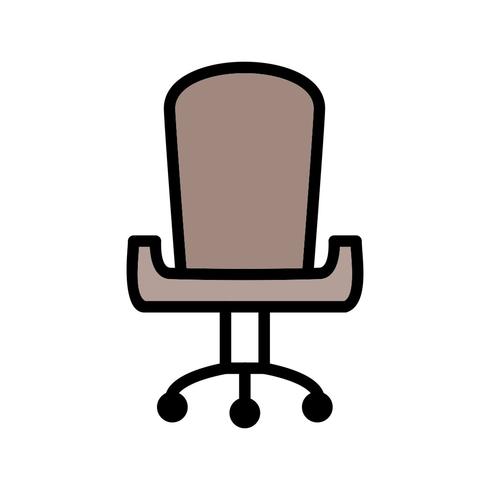 Office Chair Vector Icon