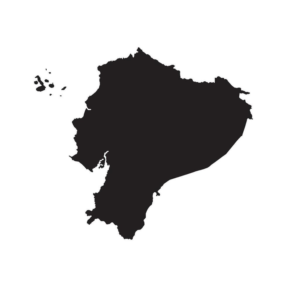 Ecuador Karte Symbol vektor