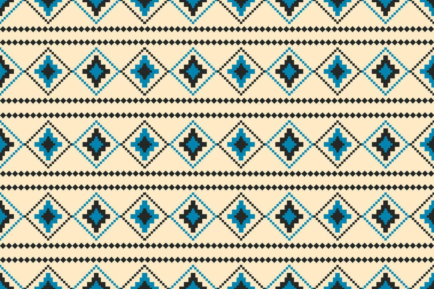 etnisk aztec mönster konst. geometrisk sömlös mönster i stam, folk broderi, och mexikansk stil. vektor