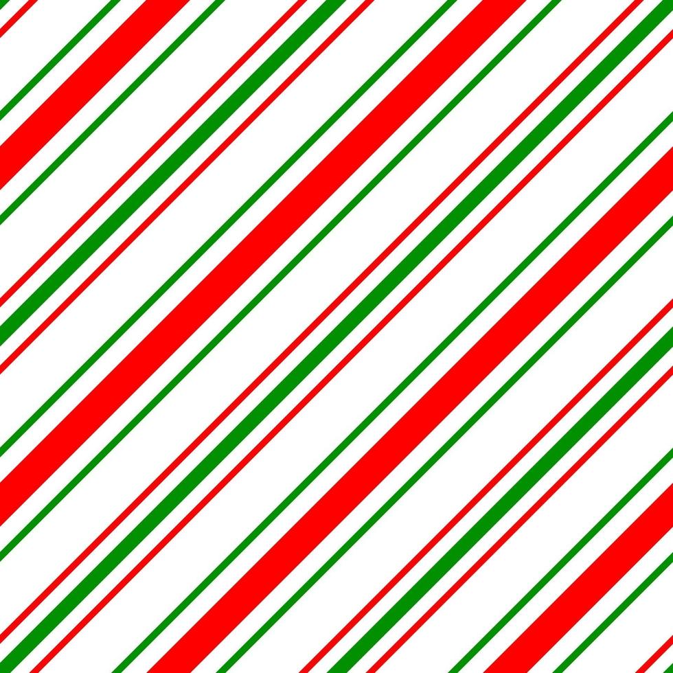 nahtloses Streifenmuster mit diagonalen Streifen. Weihnachtstextur vektor