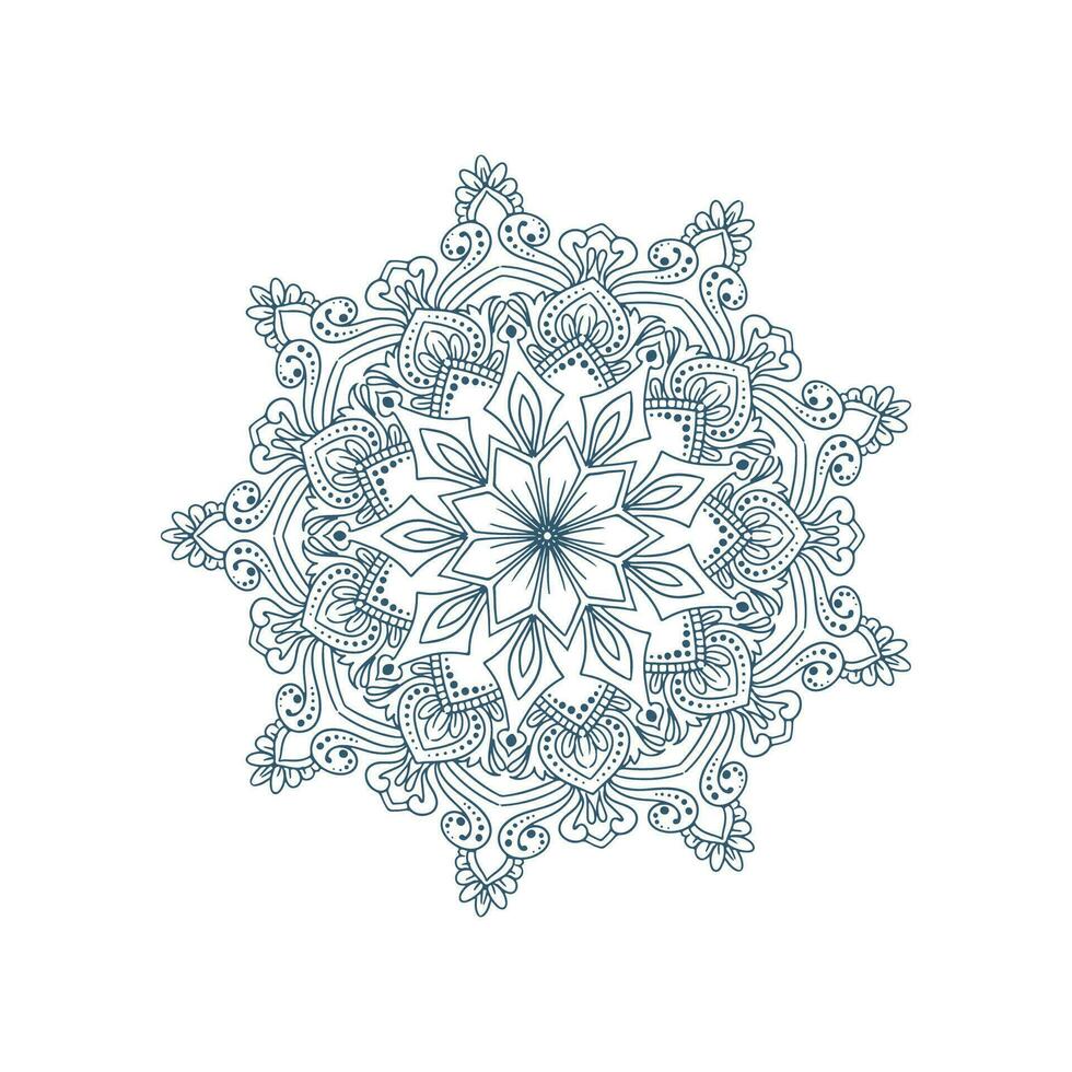 klassisch stilvoll Mandala Design Hintergrund vektor