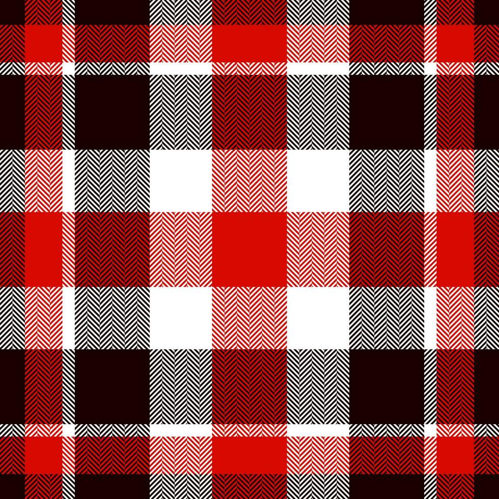 kariertes Karomuster. nahtlose Stoffstruktur. Tartan-Textildruck. vektor