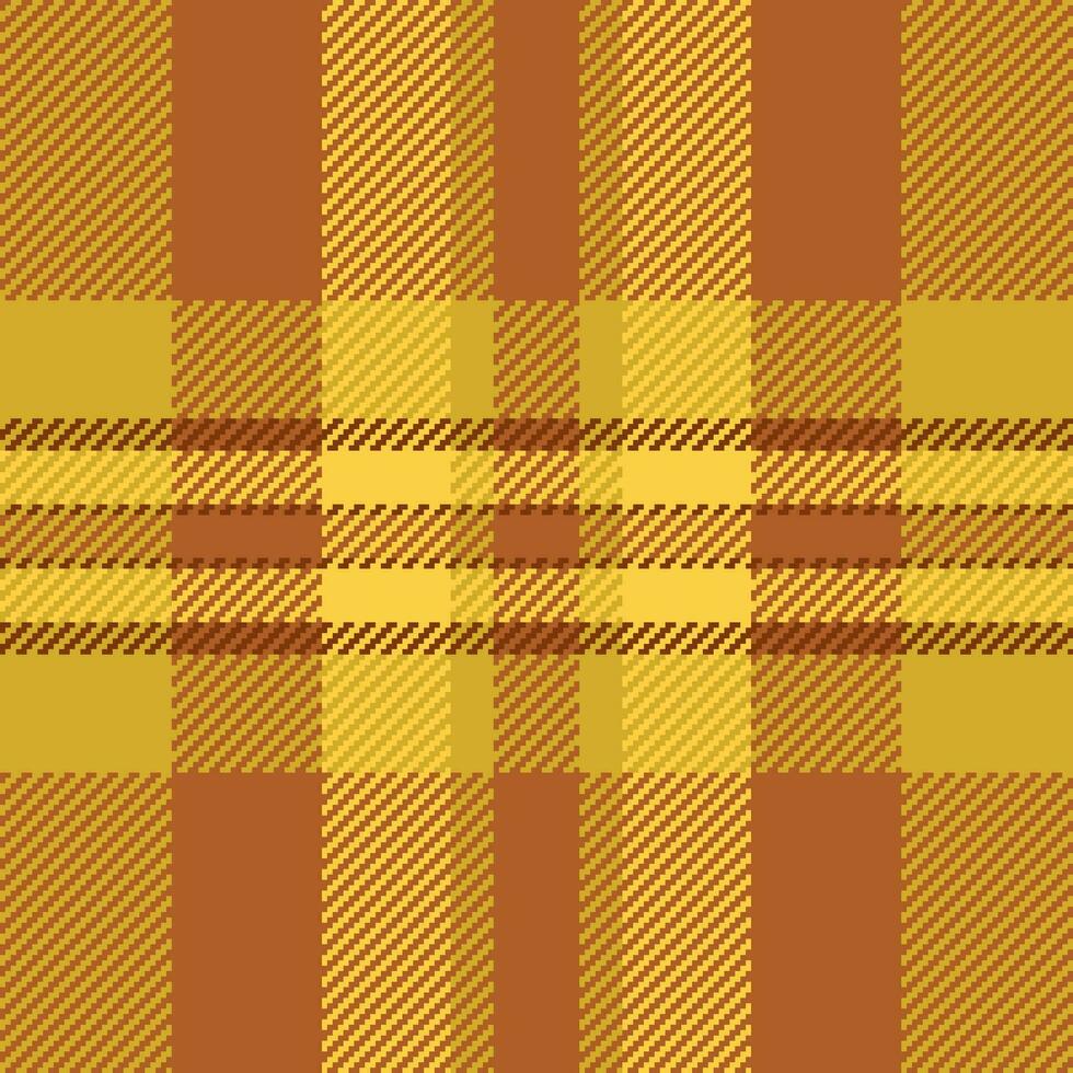 Plaid Textur Hintergrund von Tartan Vektor Muster mit ein nahtlos Stoff Textil- überprüfen.