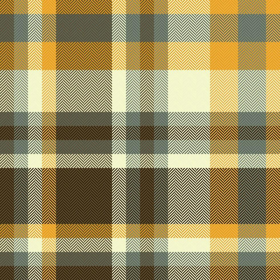 bakgrund textur mönster av vektor kolla upp sömlös med en textil- pläd tartan tyg.