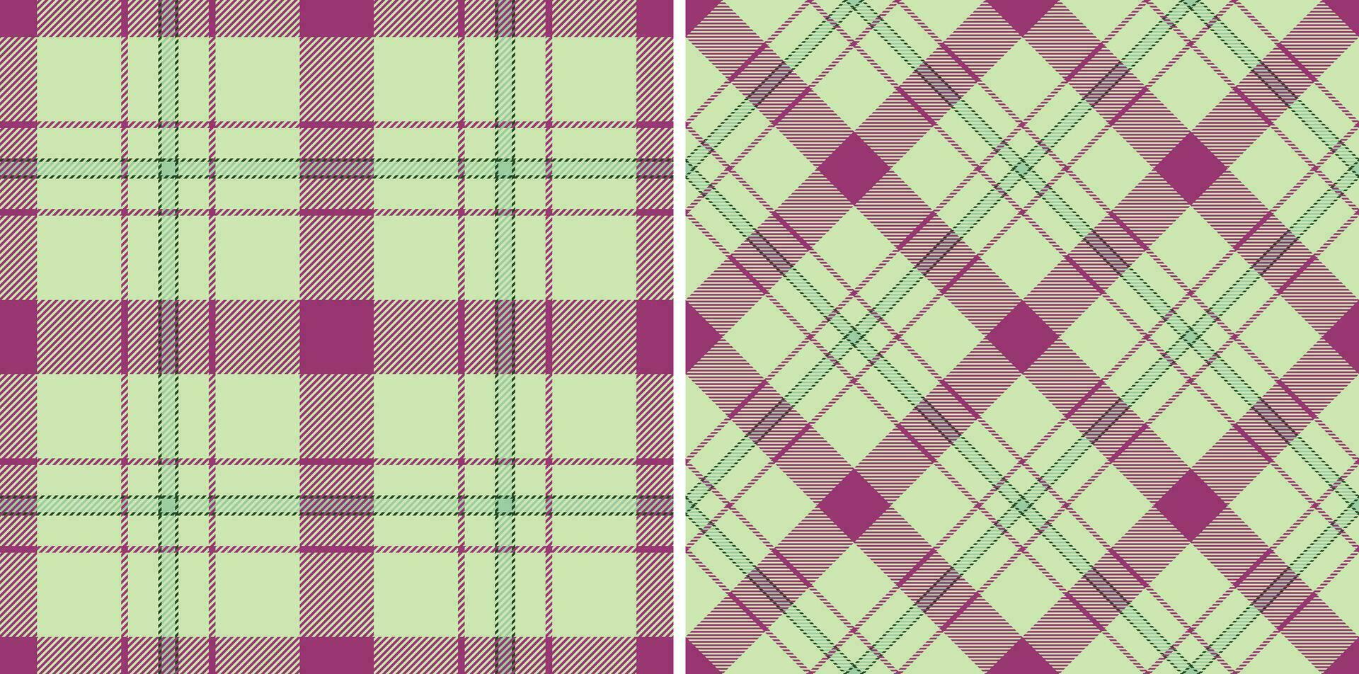 pläd textil- mönster av tyg vektor bakgrund med en kolla upp sömlös tartan textur.