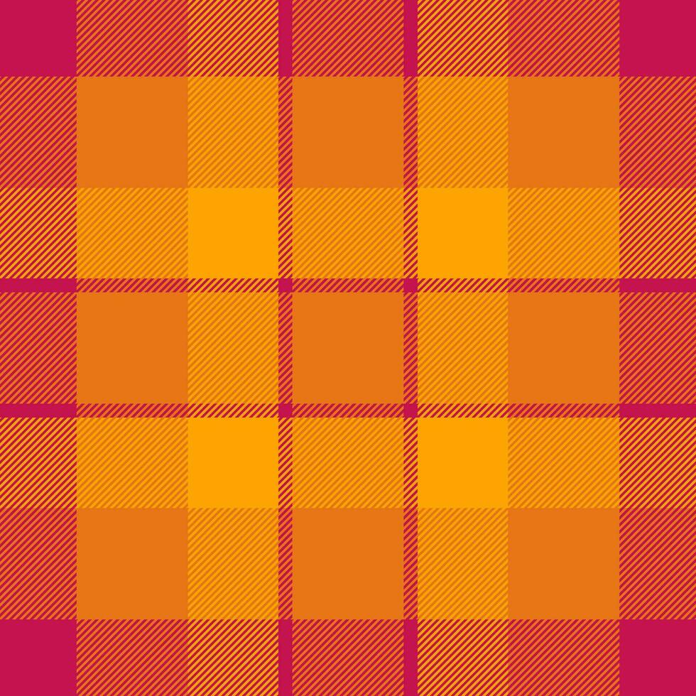 vektor tartan mönster av tyg bakgrund textur med en kolla upp pläd sömlös textil.