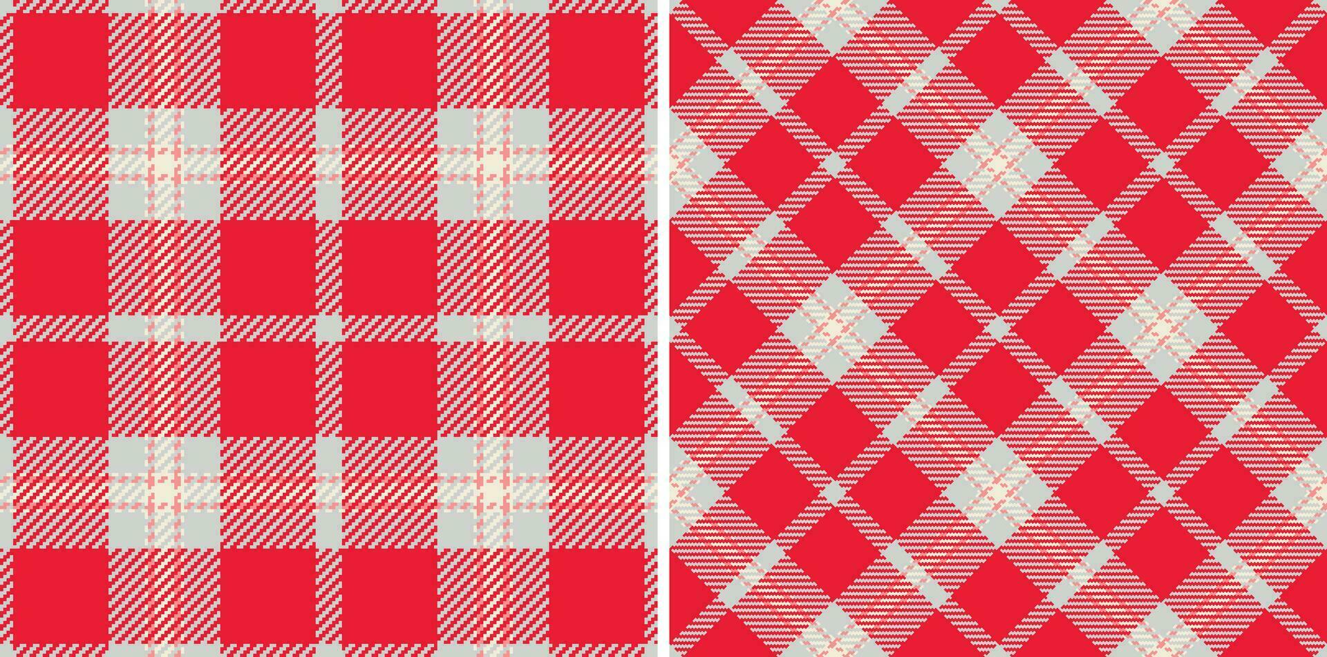 textil- pläd bakgrund av tyg textur sömlös med en tartan mönster vektor kolla upp.