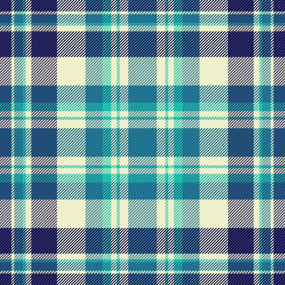 vektor pläd mönster av sömlös kolla upp textil- med en tyg textur tartan bakgrund.