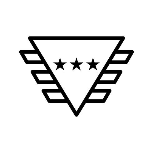 Abzeichen Vektor Icon