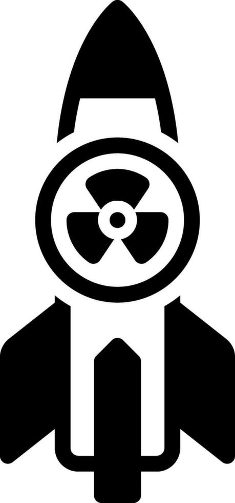 solide Symbol zum Nuke vektor