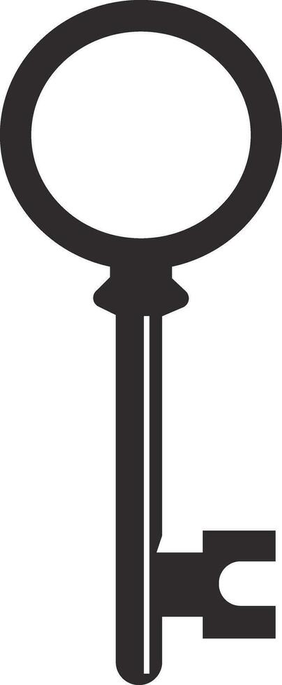 nyckel ikon i trendig platt stil isolerat på använda sig av för öppen lås nyckel symbol för din appar och hemsida design, logotyp, ui. vektor