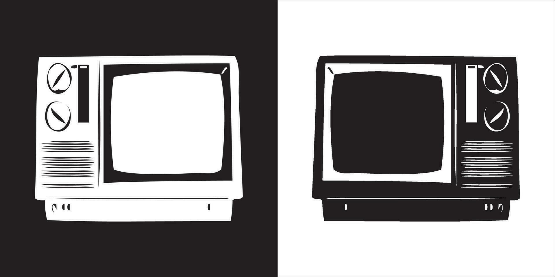 Illustration Vektor Grafik von Fernsehen Symbol