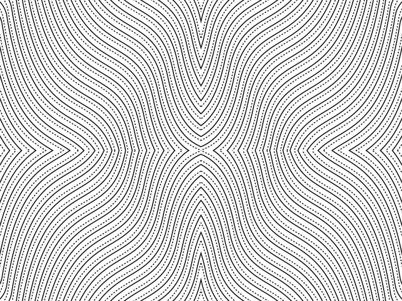optisk illusion skapas från konstnärlig rader motiv mönster, kan använda sig av för dekoration, bakgrund, utsmyckad, tyg, mode, textil, matta mönster, bricka eller grafisk design element. vektor illustration