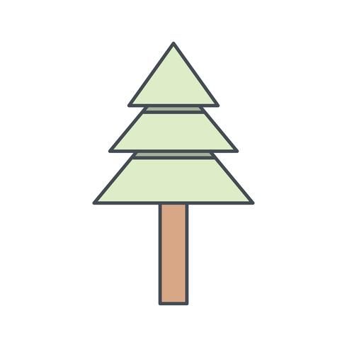 Pine Tree Vector Icon